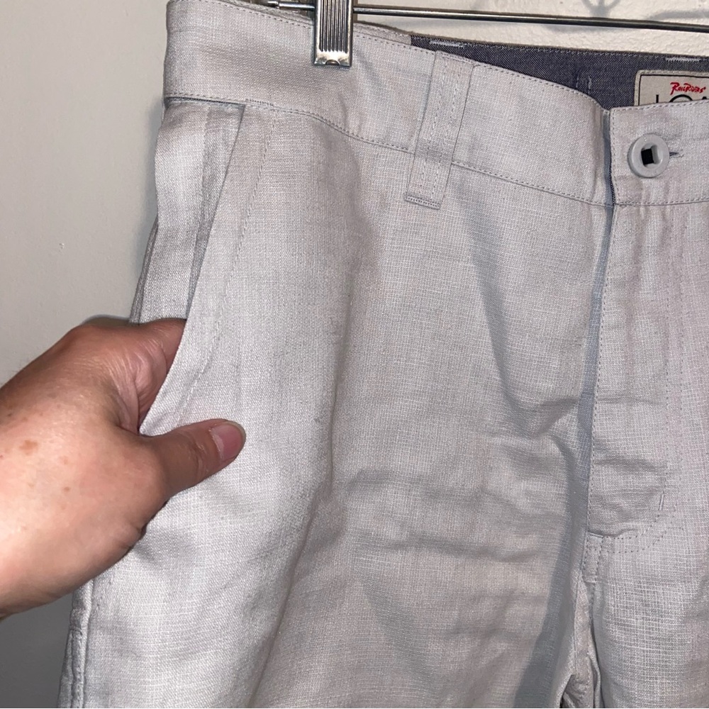 Railriders LOA Shorts Mens Size 34 Hemp Ripstop Surfside Pockets Casual Preppy - Picture 4 of 12